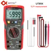 QHTITEC True RMS Digital Multimeter UT89X/UT89XD AC/DC NCV Voltmeter Ammeter 1000V 20A Capacitance Resistance LED Measure tools