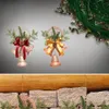 Dekoracje dzwonki wiszące na ścianie wisiorki świąteczne ozdoby do podarunków wieszak 2 kolory stwórz atmosferę duże drzewo