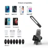 Laddare Alarm Clock Multi Wireless Charger Station för iPhone 13 12 11 Pro Max X 7in1 Dimble Lamp Charger för Apple Watch AirPods Pro