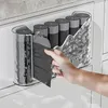 Hooks Trash Bags Storage Box Garbage Bag Dispenser For Kitchen Bathroom Wall Mounted Grocery Holder Plastic Container