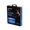 يدفع ADATA SE800 1TB 512GB قرص الحالة الصلبة المحمولة الخارجية SuperSpeed ​​USB 3.2 Gen 2 USBC SSD تصل إلى 1000 ميجابايت/ثانية