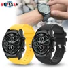 Cinturino in silicone per ticwatch pro 3/3 gps lte smart watch banda 22mm cinghie da polso per bracciale per ticwatch pro 2020 s2 e2 corea