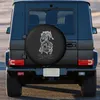 Fenrir Das Monster Wolfs -Ersatzreifenabdeckung für Mitsubishi Pajero Vikings SUV RV 4WD Autoradschutz 14 "15" 16 "17" Zoll