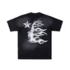 Herrt-shirts Nya trendiga Hellstar-studior Rund hals kortärmad t-shirt för både män och kvinnor