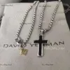 Bracelete de colar de David Yurma Jóias de moda de moda de gabinete de designer de anel de anel para homens homens Branquela cruzada de pérola de prata ouro