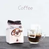 50pcs / 25pcs Sacs de filtre à tasse à café Drip Drip Bureau Brew Brew Café et Thé Coffes Filtres Papier pour Dropshipping