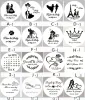 50pcs gravado Wedding Wedding Favor de Keyring abridor de garrafas amor