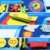 Baby Busy Board Early Educational Toys Toddlers Montessori Learning Board Sensory Activity Learn Basic Skills