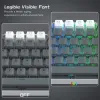 Accessori 165 Chiave Grey White PBT Pudding KeyCaps Set di tastie di tastiera a doppio colpo del profilo OEM per tastiera di gioco meccanica 100%, 75%, 65%, 60%