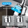 Dual Mode Adjustable Tap Aerator 360 Degree Swivel Faucet Bubbler Water Saving Filter Faucet Nozzle Kitchen Bathroom Accessory