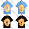 Designer Shirts Denim Graphic Tee Mens T Shirt Polo Designer Clothes Running Sports Loose T-shirt Light Blue Black 505