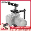 Accessories Camvate Universal Camera Cage Rig Cframe Cage with Top Handle & Top/bottom Cheese Plate for Dslr Camera Photography Accessories