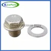 90009-PH1-000 Novo parafuso de plugue de parafuso de pan de óleo de óleo com arruela 90009-PH1-000 para Honda Acura Accord Civic Cr-V Cr-Z