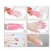 10 Pcs Nail Clip Nails Gel Removal Nail Tips Clips 3 Colors Nail Plastic Wrap Gel Polish Remove Nail Cap Clips Nail Art Tools #3