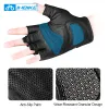 Gants de cycle en cuir de chèvre d'été 2021 hommes respirant half doigt moto moto-bike gants bicycle bicycle cm205