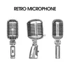 Microfones retro microfone de metal para 55sh clássico dinâmico Vocal Universal Stand Live Performance Karaokeq