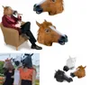 Cosplay Halloween Horse Head Mask Animal Party Costume Toys Toys Novel Full Face Head Mask WCW9785645406