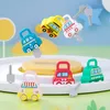 Montessori Educational Toy Learning Blocks Klucze Numery samochodów Dopasowywanie liczenia zabawki sensoryczne grę edukacyjna dla dzieci Padlock