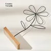 1pcs Nordic Style Crain Creative Home Home Home House Вход в гостиную винодельческое шкаф металлические ремесленники Украшение 240408