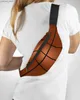 Sacs de sport Basketball Court de basket-ball Cour de basket-ball pour hommes Sac de baguette Bag du portefeuille Sang de téléphone imperméable Sac à banane Y240410