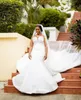 Vestidos de casamento de cristal glamouros