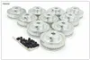 POWGE 10pcs 60 Teeth 2GT Timing Pulley Bore 5-12mm Fit Width 6mm GT2 Timing Belt 3D Printer Parts 60T 60Teeth GT2 Pulley