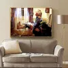 Vintage 1994 Dumb e Dumber Poster Print Print Canvas de parede Arte Film Pintura decorativa para decoração de parede de banheiro engraçado