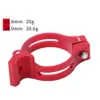 Front Derailleur Braze Adapter Converter Clamp Durable Aluminum Alloy 31.8mm/34.9mm Bicycle Saddle Bag Clamps Bike Accessories