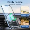 Chargers Wireless Charger Navigation Holder 15W Magnetic Car Phone Bracket Air Vent Charging Phone Holder Fast Charger for IPhone 14 13