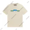Mix Style Summer Mens Tasarımcı Tişörtleri Günlük Tshirts Erkekler Gevşek Tees Kadın Mektubu Baskılı Kısa Kollu T-Shirt Lüks Unsex Pamuk Üstleri Tee S-XL