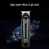 Aparadores originais Kemei Beard Hair Trimmer para homens Cabelo elétrico Clipper sem fio Máquina de corte de cabelo profissional recarregável