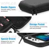 10 في 1 Nintend Switch OLED Accessories Bag Bag Case Case 2 Screen Protector 6 Cover for Nintendo Switch OLED