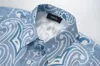 Summer Men's's Designer Imprimé Button Cardigan Silk Silk à manches courtes Top de haute qualité Fashionable Men's Swimming Shirt Shirt Shirt Taille European M-3XL EM25