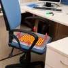 Tapis chauffeur de siège chauffage pliable mat chauffant chaud chaud réutilisable pour les accessoires de dortoir du bureau à domicile de l'école