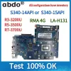 Motherboard Abdo LAH131P Motherboard.For Lenovo Ideapad S34014API S34015API Laptop Motherboard.With R3 R5 R7 AMD CPU.4GBRAM.100% test