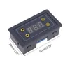 Module de relais de retard pratique avec écran LCD pour DC 5V 12V 24V Digital Timer Cycle Retter Controlt Interrupteur AC 110V