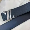 デザイナーLousis Vouton Belt Man Advancedバージョンデザイナーベルト女性贅沢ベルトNew Dermis Belt