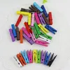 50pcs/paket sıcak satış mini doğal ahşap kıyafetler fotoğraf kağıdı peg pin clothespin zanaat klipleri okul ofis kırtasiye