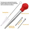 24/26 cm DU TURKE BASTER PROPREEMENT COLIPAGE Huile de poulet Propulseur BBQ aliments Flavour Baster Syringe Pumple Puffure de cuisine Gadgets