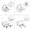 Adattatore europeo europeo europeo UE AU UK AMERICANO USA ALL'UE Adattatore da viaggio Electric Plug Power Charger Outlet Electrical Outlet