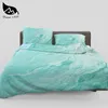 Dream NS 3D effect prints Solid Marble Pattern bedding set Blue Purple Dream Color Quilt cover Custom Home Textiles Bedclothes