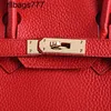 Läder BK Designerväskor handgjorda äkta bröllopsväska för kvinnor brud premium stor kapacitet väska röd textur handhållen