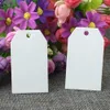 7*4cm 200 st/Lot Blank Paper Hang Tag/Clothing Swing Tag/Brand Care Etiketter/Gift Tag/Party Dekorera