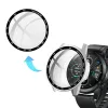 Cadre de coquille de boîtier de protection en verre à bord dur pour Huawei Honor Magic Watch 2 46 mm Magic2 Accessoires de couverture de pare-chocs protecteurs