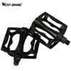 Pédales de vélo en alliage en aluminium à vélo de West West Mtb Road Pédales de vélo de montagne Hollow Anti-slip Durable Bearing Cycling Bicycle pédals