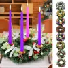 Flores decorativas 2024 Artificial Christmas Candlestick Corona de pino Hojas de flor de flor Cabrera de la guirnalda Boda de la boda del año Decoración de la mesa del año