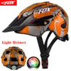 Casco ciclistico Batfox Mtb Bicella posteriore Bicycle Ultralight In-Mold Road Mountain Man Mountain Man Morma un unico casco da stampaggio integrato