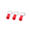 100pcs / pack RV1.25-5 Red Isolate Crimp Ring Terminal Cable Cable Connecteur Plage de câble 0,5-1,5 mm2