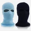 Inverno balaclava 2 buchi a 3 buche per maschera full maschera a maglia motocicletta scudo esterno in ski alpinismo per alpinismo copertura ciclistica 275g 275g