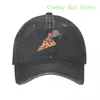Çok NYC Noel Pizza Sıçan Beyzbol Top Şapkaları Trucker Hat Erkek Kadın Kap 240410